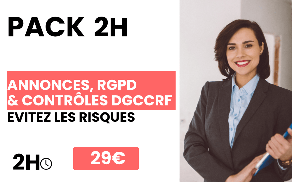 NEWPack(2H)1. Annonces immobilières, DGCCRF, RGPD : les règles à respecter